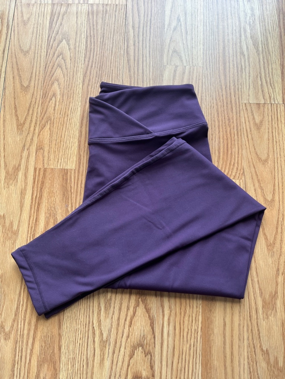 Oner Active Unified wrap leggings in blackberry purple - Picture 4 of 5